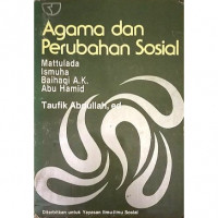 Agama dan perubahan sosial / Taufik Abdullah