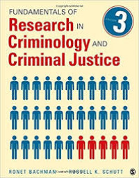 Fundamentals of research in criminology and criminal justice