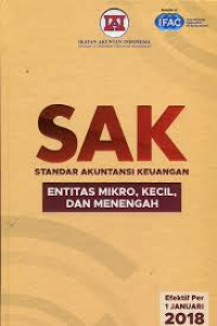 Standar Akuntansi Keuangan Bagian: Efektif per 1 Januari 2019 dan 2020