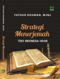 Strategi menerjemah teks Indonesia - Arab